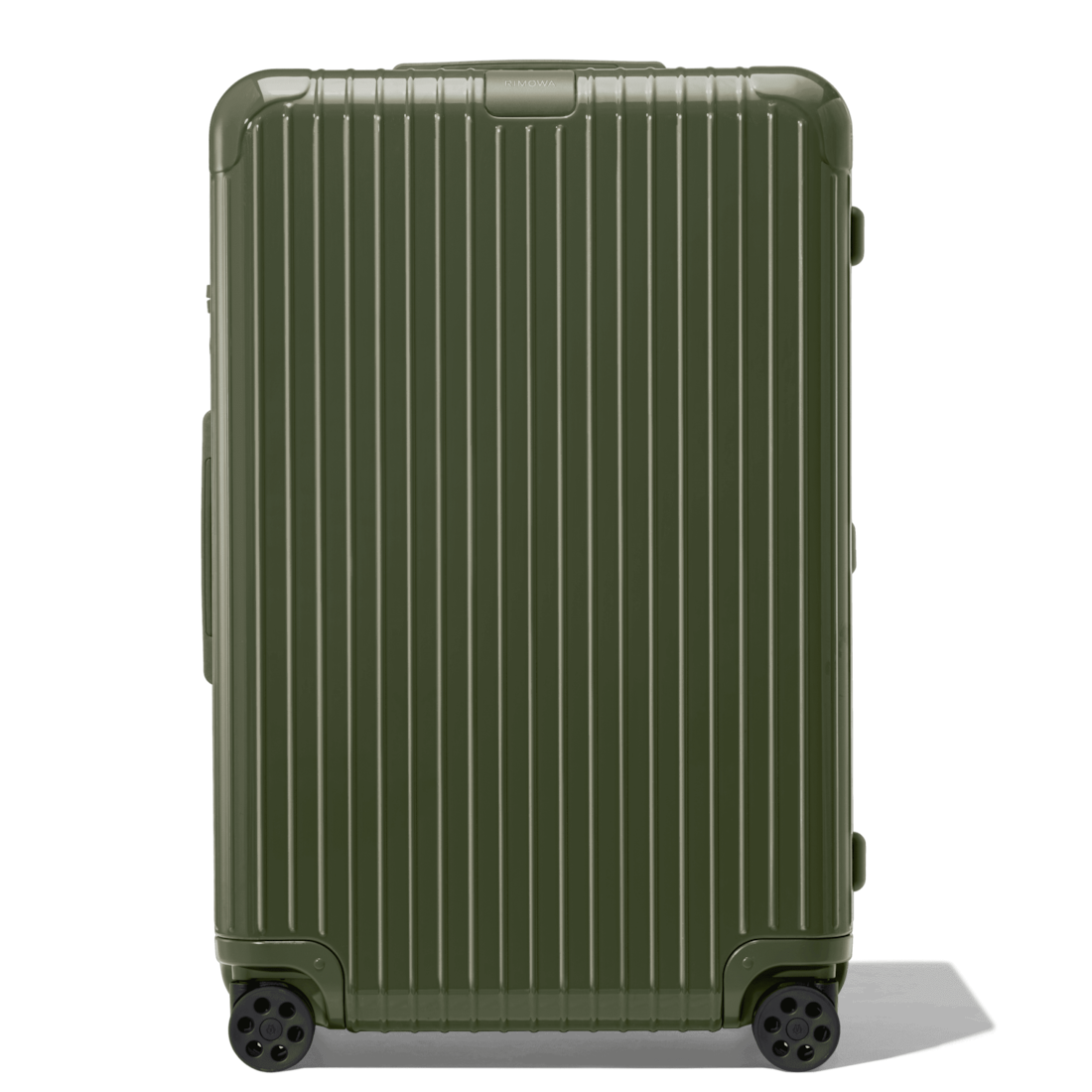 rimowa green suitcase