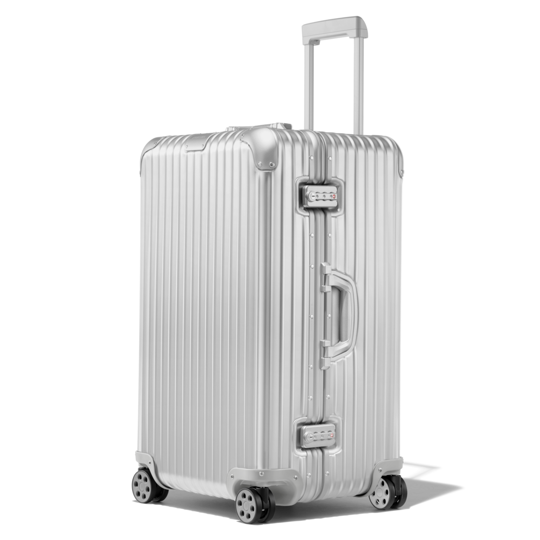 Original Trunk S Aluminum Suitcase, Silver