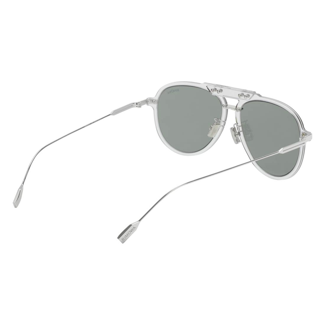 Transparente Piloten Sonnenbrille image number 6