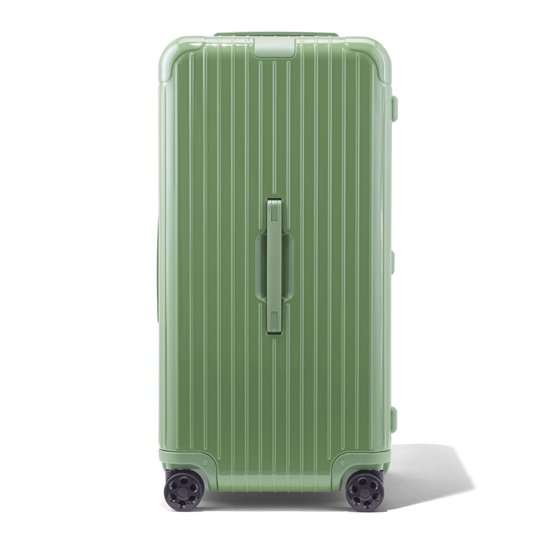 rimowa green suitcase