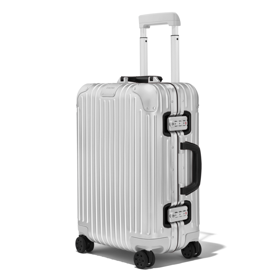 Original Cabin Carry-On Aluminum Suitcase, Silver