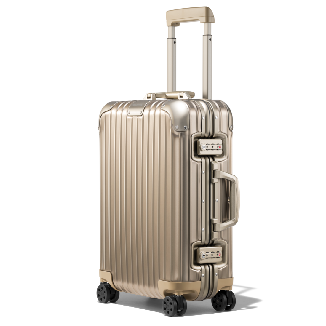 rimowa aluminum carry on