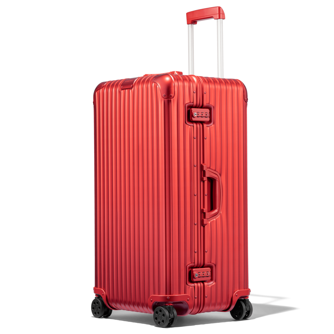 red rimowa luggage