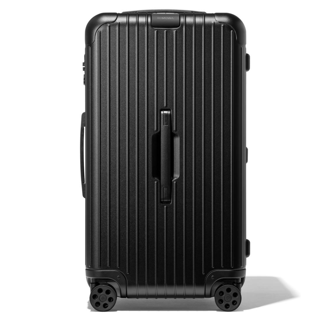 Essential Trunk Large Suitcase, Matte Black