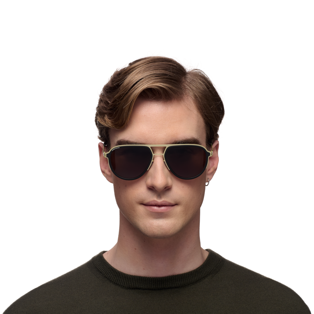 MR006 Aviator Sunglasses image number 1