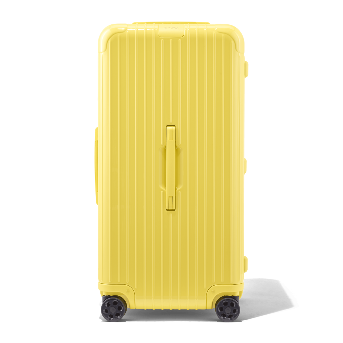 yellow suitcase large