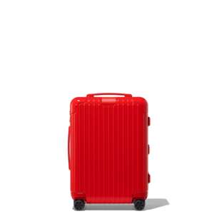 rimowa red suitcase