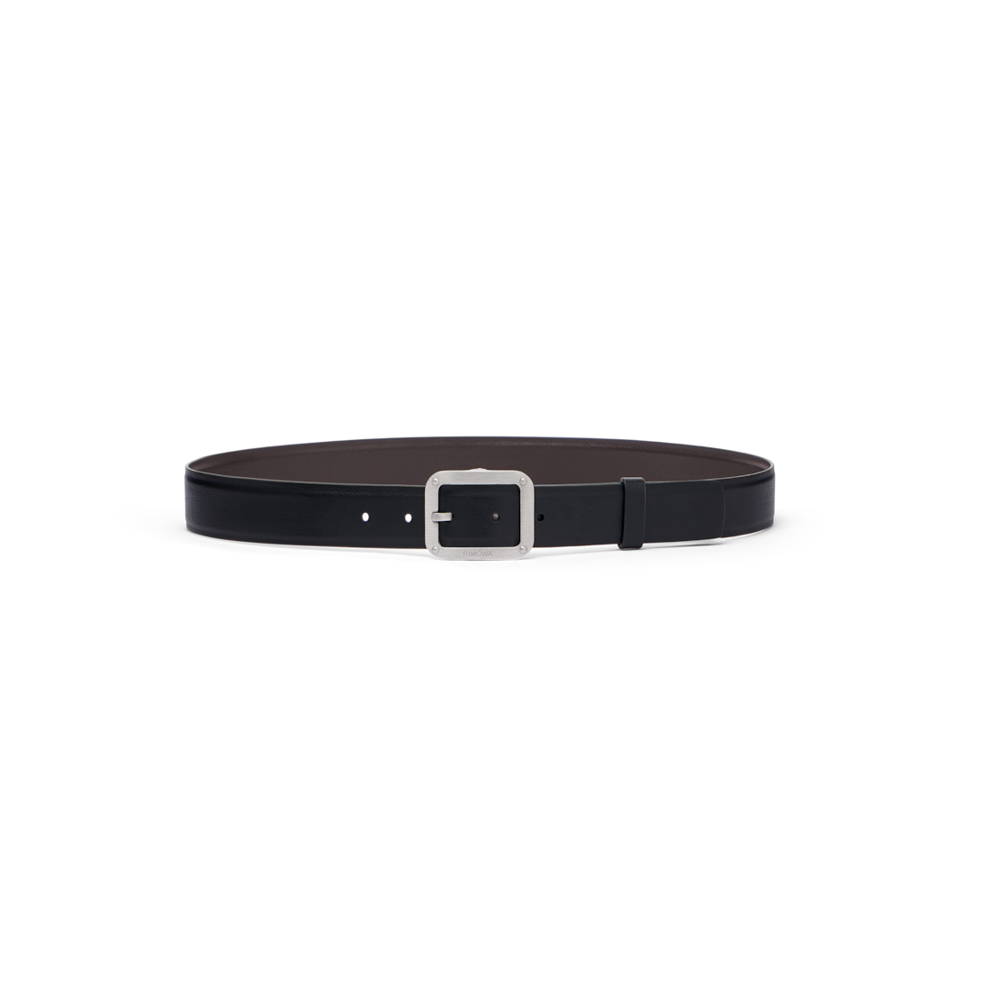 Reversible Leather Pin Belt image number 0
