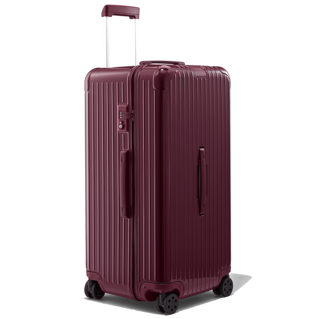 rimowa purple luggage