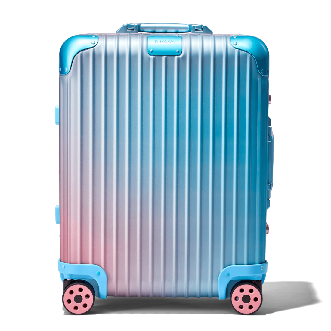 RIMOWA x Alex Israel Suitcase Pink & Blue