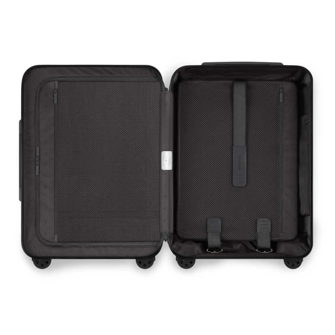 Essential Cabin Lightweight Carry-On Suitcase, Matte Black
