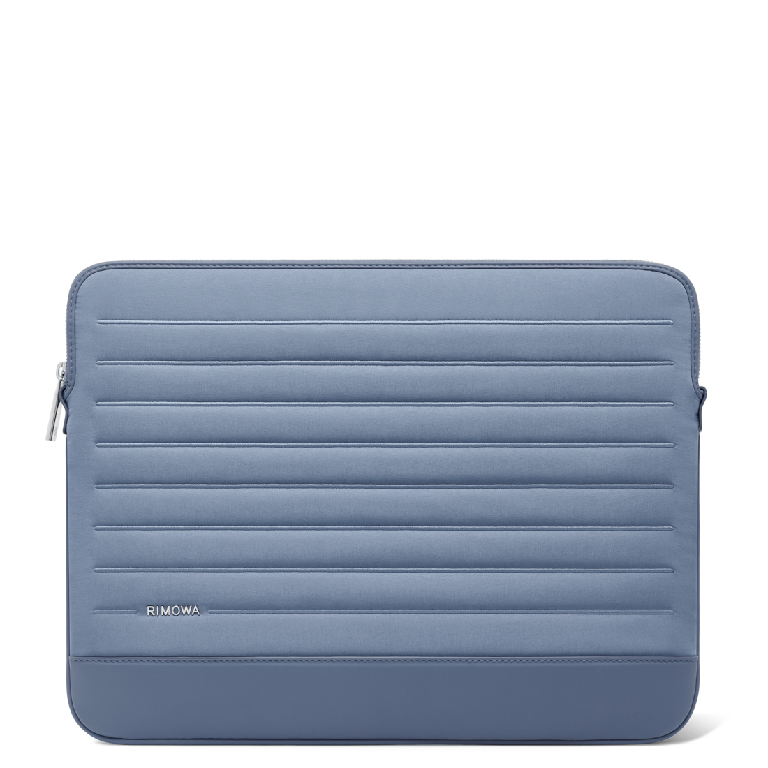 Flat Pouch Laptop Bag in Nylon & Leather | Arctic Blue | RIMOWA