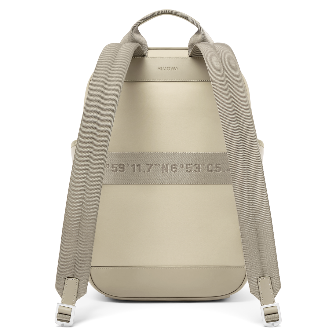 Signature Backpack Medium in ECONYL® Nylon - Sand beige | RIMOWA