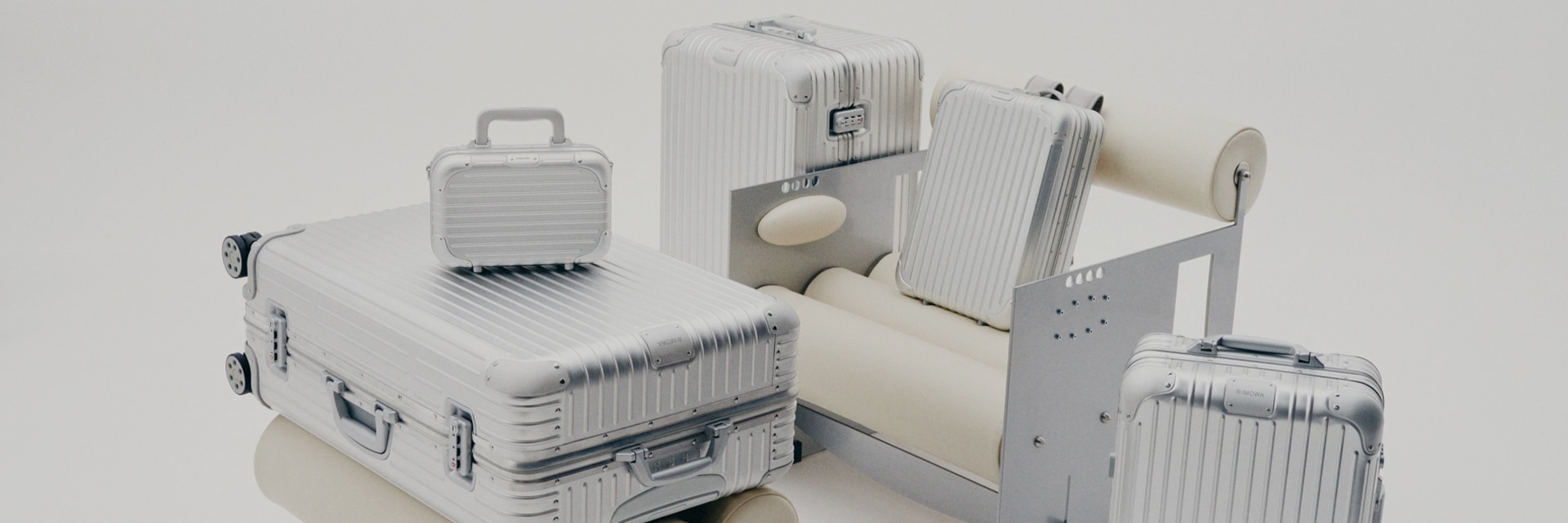 Koffer, Taschen und Accessoires aus Aluminium