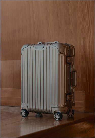 aluminum suitcase