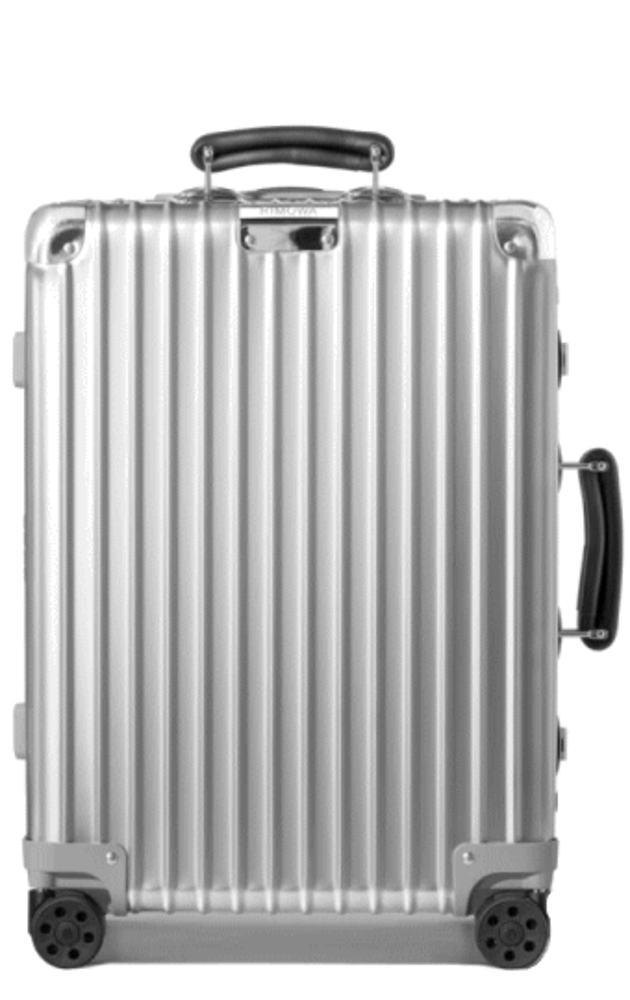 Classic Cabin Aluminum Carry-On Suitcase | Silver | RIMOWA