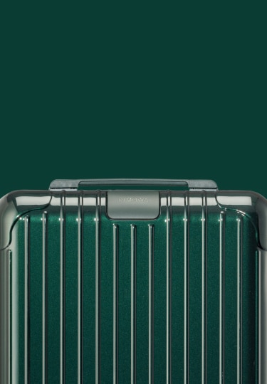 rimowa green luggage