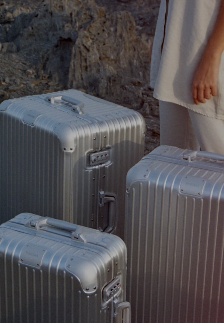 rimowa aluminum luggage